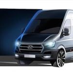 Hyundai H350 cargo van for Europe